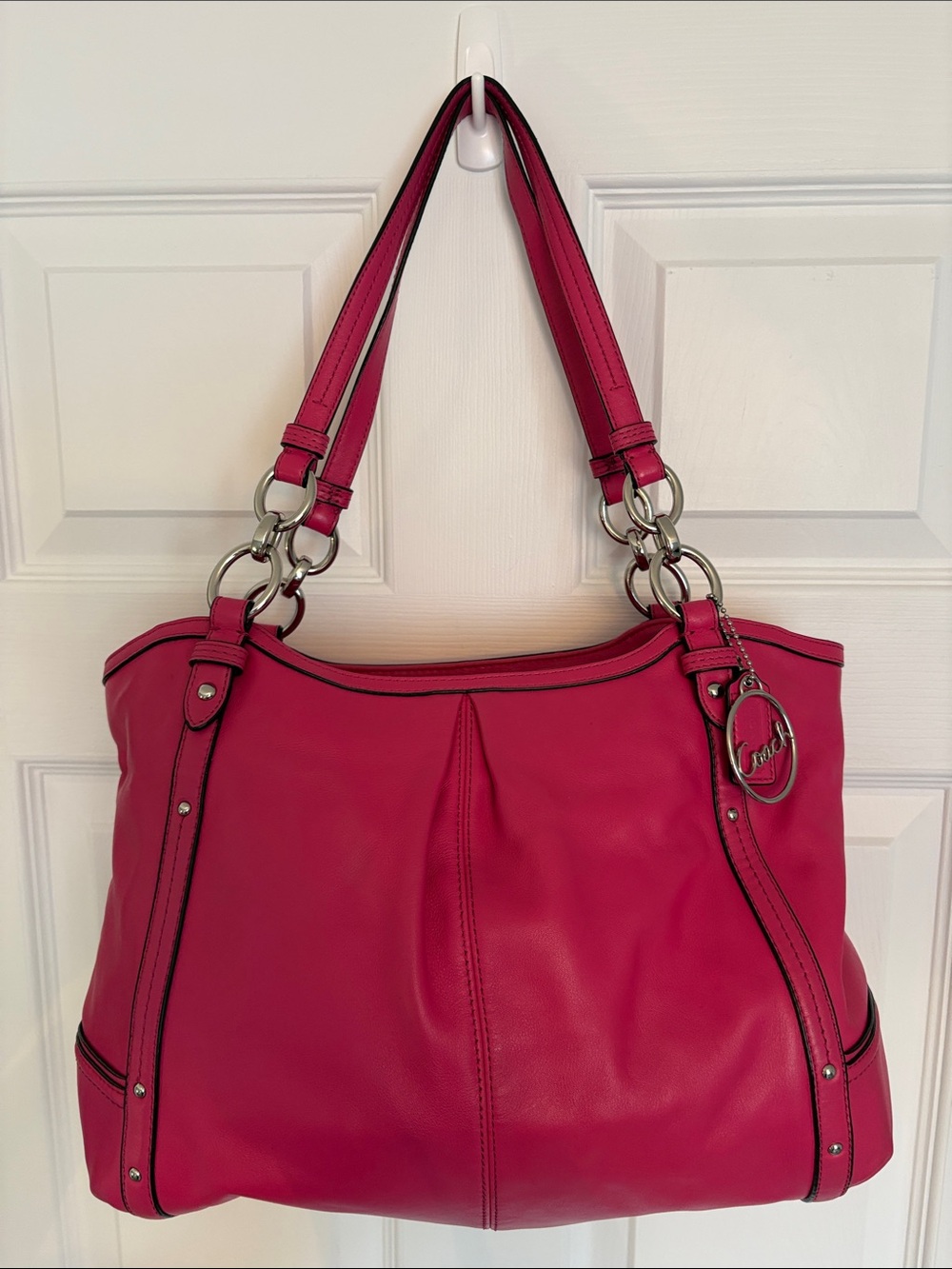 COACH Beautiful Pink Leather Bag 😍